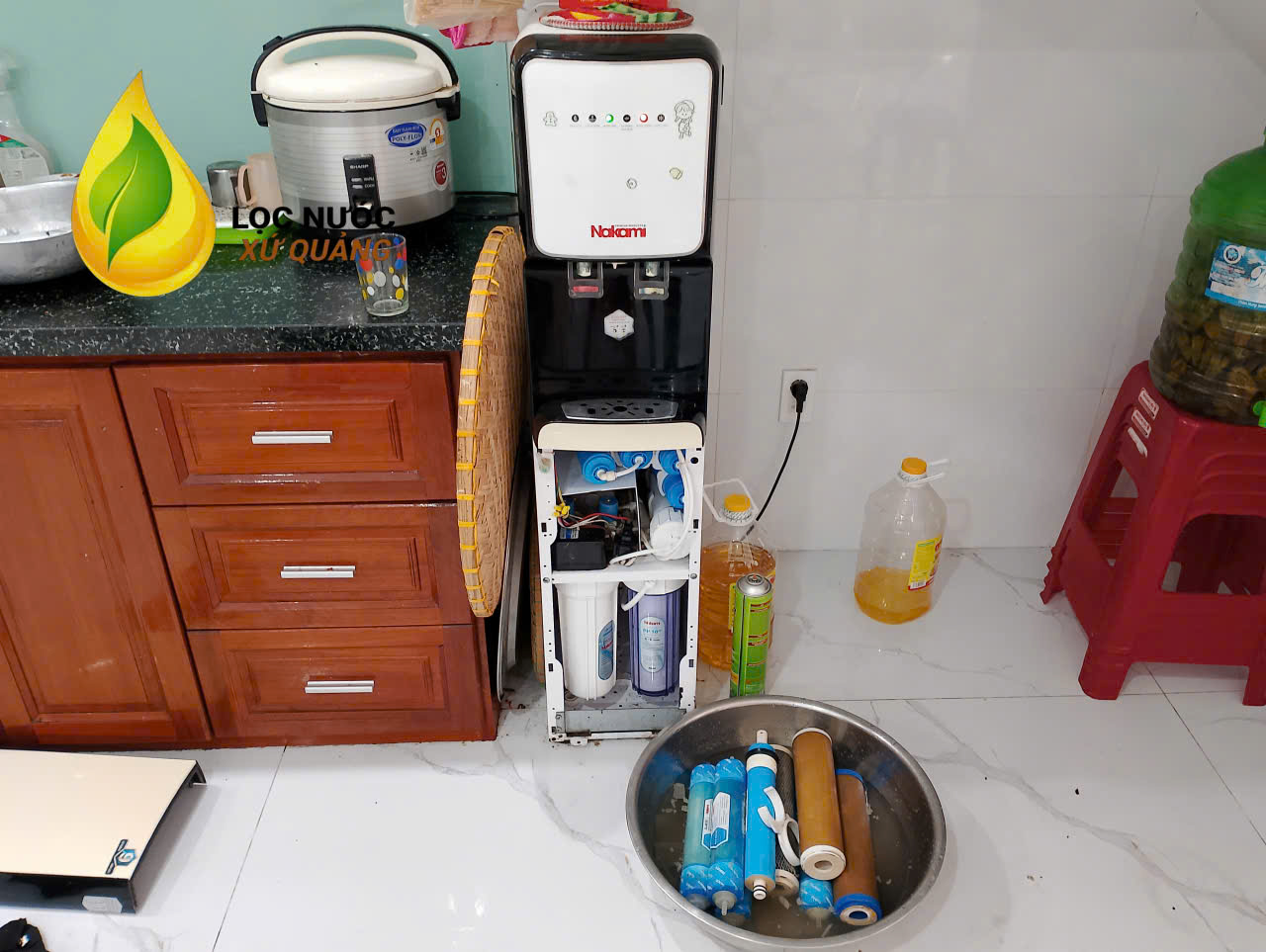 Thay lõi định kỳ tại hòa xuân