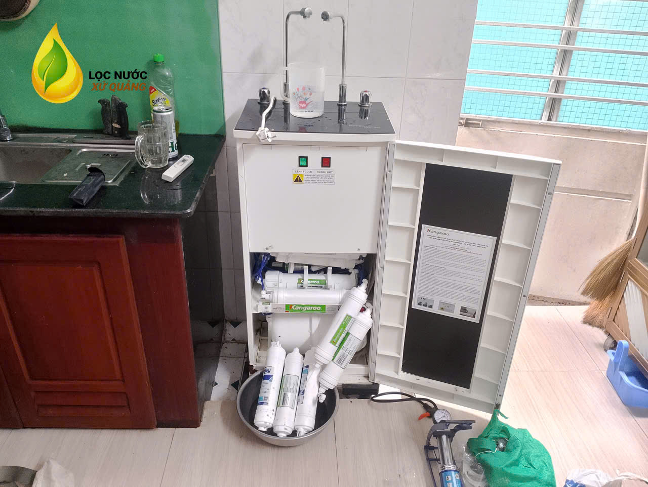 Sửa máy nước yếu tại hòa xuân