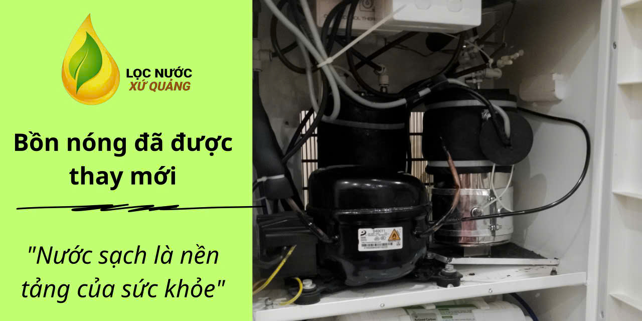 sửa máy lọc nước không nóng