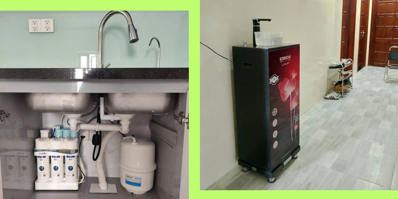 Lắp máy tại hòa cường