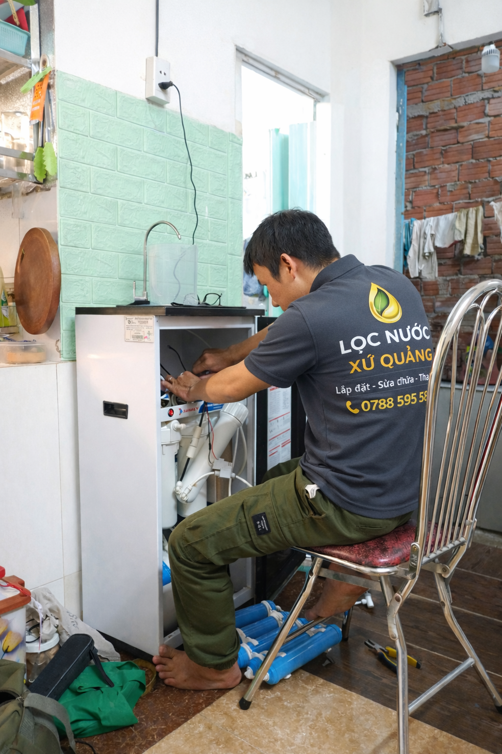 Thay lõi lọc nước tại Đà Nẵng