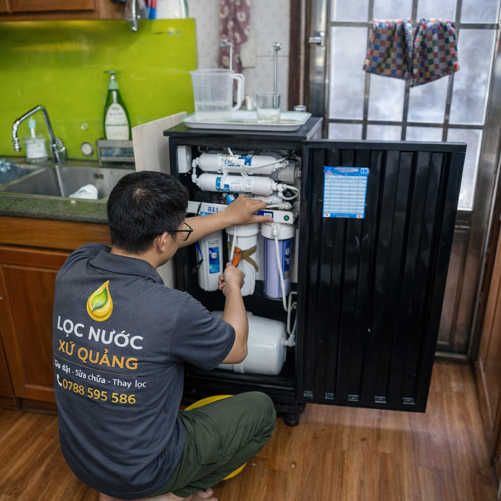Sửa máy lọc nước tại Hòa Xuân